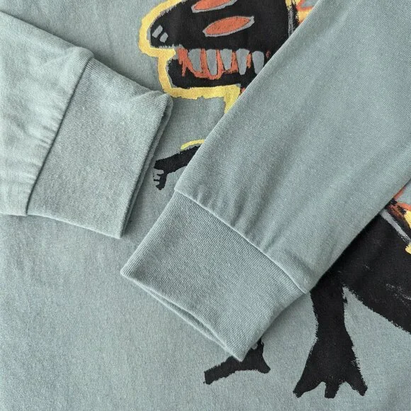 Jean-Michel Basquiat Dinosaur Crown Boys Long-sleeve T-Shirt - Picture 5 of 6